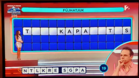 Szerencsekerék: Rengeteg pénzt hagyott ott Sánta Laci egy „fejthető” feladvánnyal