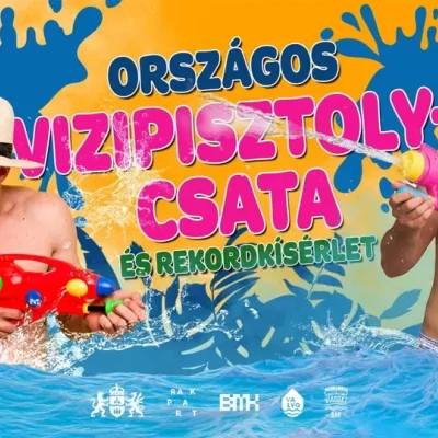 Országos Vízipisztolycsata és Rekordkísérlet a Viadukt Bárban