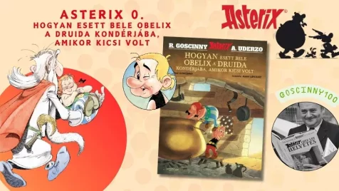 Végre kiderül, hogyan esett Obelix a kondérba, amikor még kicsi volt!