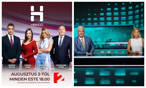 Tévénézettség: megújult a hírverseny a TV2 és az RTL között, de ki a nyertes?