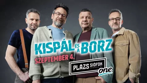Először lép fel a Kispál és a Borz a siófoki Plázson