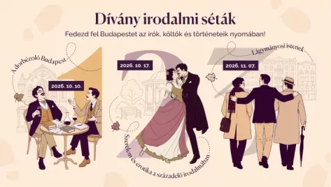 Dorbézoló Budapest és más érdekességek: dobd fel az őszt irodalmi sétákkal!