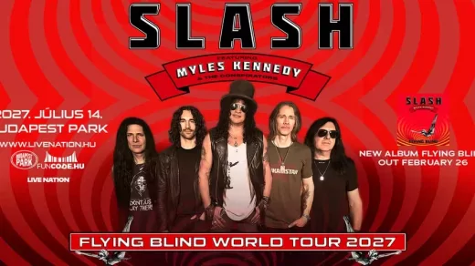 Új lemezével tér vissza Budapestre a Slash feat. Myles Kennedy & The Conspirators