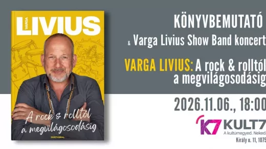 A Quimbytől a jógán át a védikus filozófiáig -  Megjelent Varga Livius: A rock & rolltól a megvilágosodásig című kötete